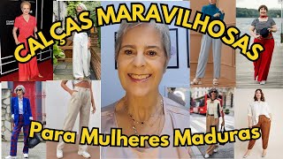 Calças Maravilhosas Para Mulheres Maduras  com mais de 60 anos 50mais 60mais 70mais 80mais [upl. by Enale877]