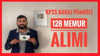 KPSS BARAJ PUANSIZ ATAMA 128 MEMUR ALIMI EGE ÜNİVERSİTESİ PERSONEL ALIMI [upl. by Cummins]