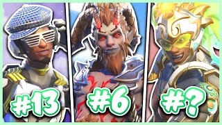 RANKING EVERY LUCIO SKIN IN OVERWATCH 2 [upl. by Loriner]