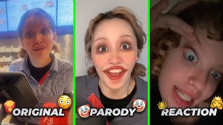 Chick Fil A Sauce Girl Original vs Parody  BONUS Live Reaction [upl. by Ynnahc]