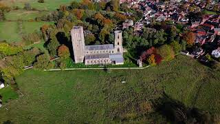 Wymondham Abbey with DJI Mini 4 Pro [upl. by Aneloaup]