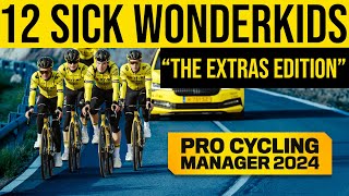 Pro Cycling Manager 2024  12 MUST SIGN WONDERKIDS    procyclingmanager2024 [upl. by Wester]