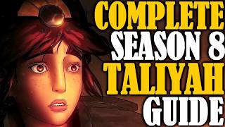 Complete Season 8 Taliyah Guide  Taliyah Runes Items Combos 30 Matchups and other Taliyah Tips [upl. by Freedman]