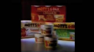 MOTTS Applesauce Commercial 1987 [upl. by Edgard]