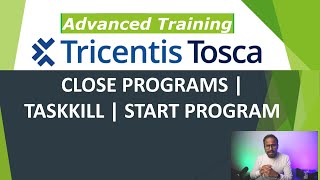 TRICENTIS Tosca 160  Lesson 32  Close Programs  Task Kill  TBox Start Program [upl. by Jarlen]