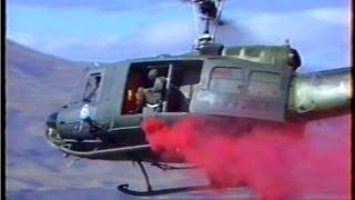 Bell Iroquois Huey Heiicopter Display New Zealand 1996 [upl. by Eiznekam]