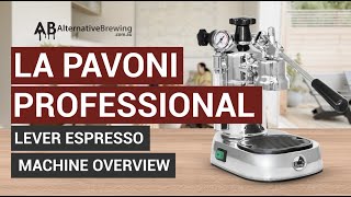 La Pavoni Professional Lever Espresso Machine Review [upl. by Gemmell]