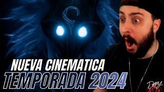 REACCIÓN y EXPLICACIÓN a la NUEVA CINEMATICA del LOL 2024 [upl. by Irrek896]