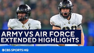 Army vs Air Force Extended Highlights  CBS Sports HQ [upl. by Chaworth]