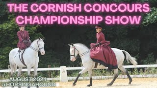 The Cornish Concours Championship Horse Show in the side saddle [upl. by Tran]