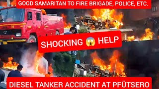 ITS A SHOCK DIESEL TANKER MEETS ACCIDENT AT PFÜTSERO NAGALAND DETAIL REPORT IN DESCRIPTION [upl. by Jourdain]