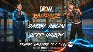 Darby Allin will face jeff Hardy tomorrow night on Rampage [upl. by Coucher]