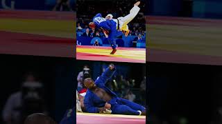 Teddy Riner ORnorme et surtout monstrueux 🔥😁 teddyriner judo paris2024 jeuxolympiques shorts [upl. by Colpin]