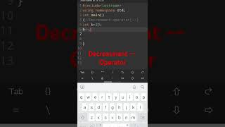 Decreament OperatorC coding code [upl. by Kyred404]