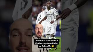 Le cadeau du Real Madrid à Vinicius Jr après sa défaite au Ballon dOr 🤔 vinicius vini realmadrid [upl. by Virg]