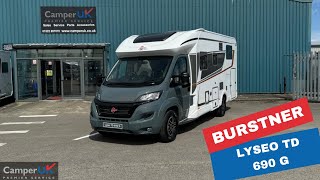 Burstner Lyseo TD 690 G Harmony Line For Sale at Camper UK [upl. by Macegan382]