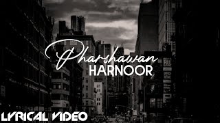 Parshawan Lyrics Harnoor  Lyrics  lyrical video  new punjabi song 2021 [upl. by Neitsabes]