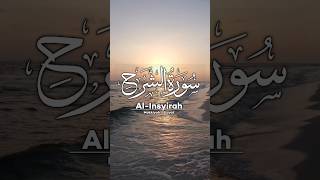 Surah Al Insyirah surah quran quranrecitation surahinsyirah healing dailyshorts [upl. by Kokaras]