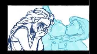 Do You Wanna Build a Snowman Reprise Storyboard [upl. by Araem]