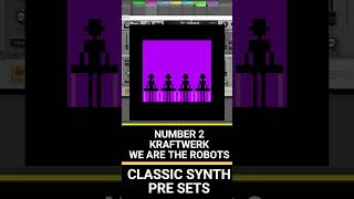 Classic Free Synth Pre Sets Number 2 Kraftwerk We Are The Robots [upl. by Leirej373]