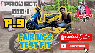 Dio FAN FANCOVER installation and Fairings Test Fit  HONDA DIO1 RESTORATION part 9 [upl. by Benedikt307]