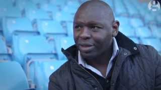 Shaun Goater  My love of football came from my mum  Guardian Football meets [upl. by Hindu]