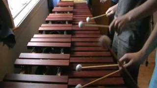 Zelda Ocarina of Time  Song of Storms on Marimba [upl. by Rahman]