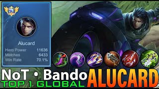 Alucard Insane 6000 Matches  Top 1 Global Alucard by NoT • Bando  Mobile Legends [upl. by Nnaeinahpets]