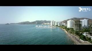 Playa Salguero Santa Marta Colombia  DJI PHANTOM 3 4K [upl. by Gerhan413]