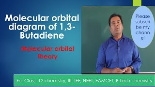 Conjugated Molecular Orbitals of 13 Butadiene [upl. by Denman731]