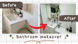 Decluttering my entire home  KonMari method 🫧🧻 PT 4 BATHROOM [upl. by Htilil]