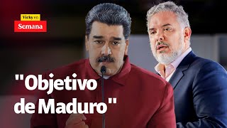 quotIván Duque es un OBJETIVO para la dictadura de Nicolás Maduroquot Juan Guaidó  Vicky en Semana [upl. by Smaoht]