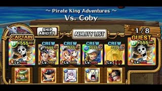 OPTC Brook vs PKA Coby lvl 150 [upl. by Nodnab]