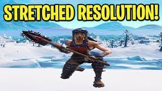 NEW HOW TO GET AS CLOSE TO STRETCHED RESOLUTION IN FORTNITE AFTER V830 UPDATE [upl. by Arais]