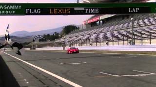 LEXUS LFA amp RCF in FUJI speedway [upl. by Alrahs]