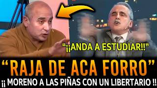 ¡DURISIMO CRUCE entre GUILLERMO MORENO y DIPUTADO LIBERTARIO en VIVO [upl. by Adnalor]