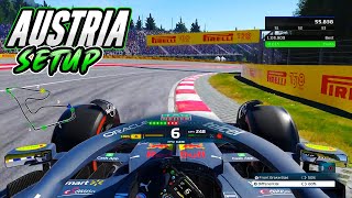 F1 22 AUSTRIA HOTLAP  SETUP 103897 [upl. by Ermeena]