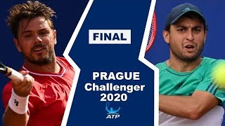 Stan Wawrinka vs Aslan Karatsev  PRAGUE FINAL 2020 [upl. by Rosel697]