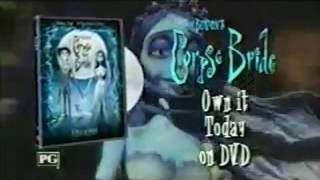 Corpse Bride DVD Release Ad 1 2006 low quality [upl. by Niwhsa235]