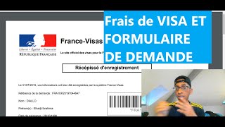 FRAIS DE DEMANDE DE VISA  99£ VIP ou 50£ STANDARD  Documents importants [upl. by Gernhard]