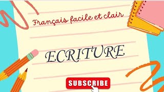 Lécriture cursive française [upl. by Notsyrb]