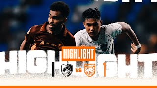 Amankan Satu Poin dari PSM  Highlight PSM Makassar vs Borneo FC [upl. by Ardnahsal]