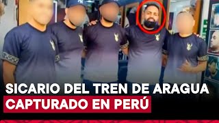 Barbas el brazo armado del Tren de Aragua en Chile que intentó camuflarse como barbero en el Perú [upl. by Ansev979]