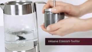 PROFICOOK WKS 1020 SPECIAL THEE Waterkoker  Bouilloire  Product video Vandenborrebe [upl. by Ahtar407]