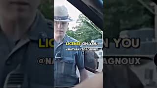 Guy refuses to display his license LAWLESS amp FLAWLESS [upl. by Rebbecca]