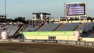 bieg 3 fragment  Fogo Unia Lesznoebutpl Stal Gorzów żużel speedway  11082024 Leszno Polska 🇵🇱 [upl. by Kedezihclem]