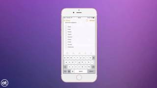 iOS Een checklist aanmaken in de Notitie app [upl. by Tehcac]