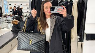 85 OFF BAGS 🔥 LUXURY SHOPPING VLOG BICESTER VILLAGE ft YSL Gucci Dior [upl. by Martino]