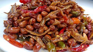 RESEP OREK TERI KACANG ENAK KRIUK [upl. by Lewison391]