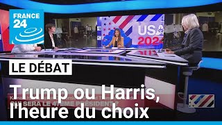 Émission spéciale élection américaine  Trump ou Harris lheure du choix • FRANCE 24 [upl. by Anayik]